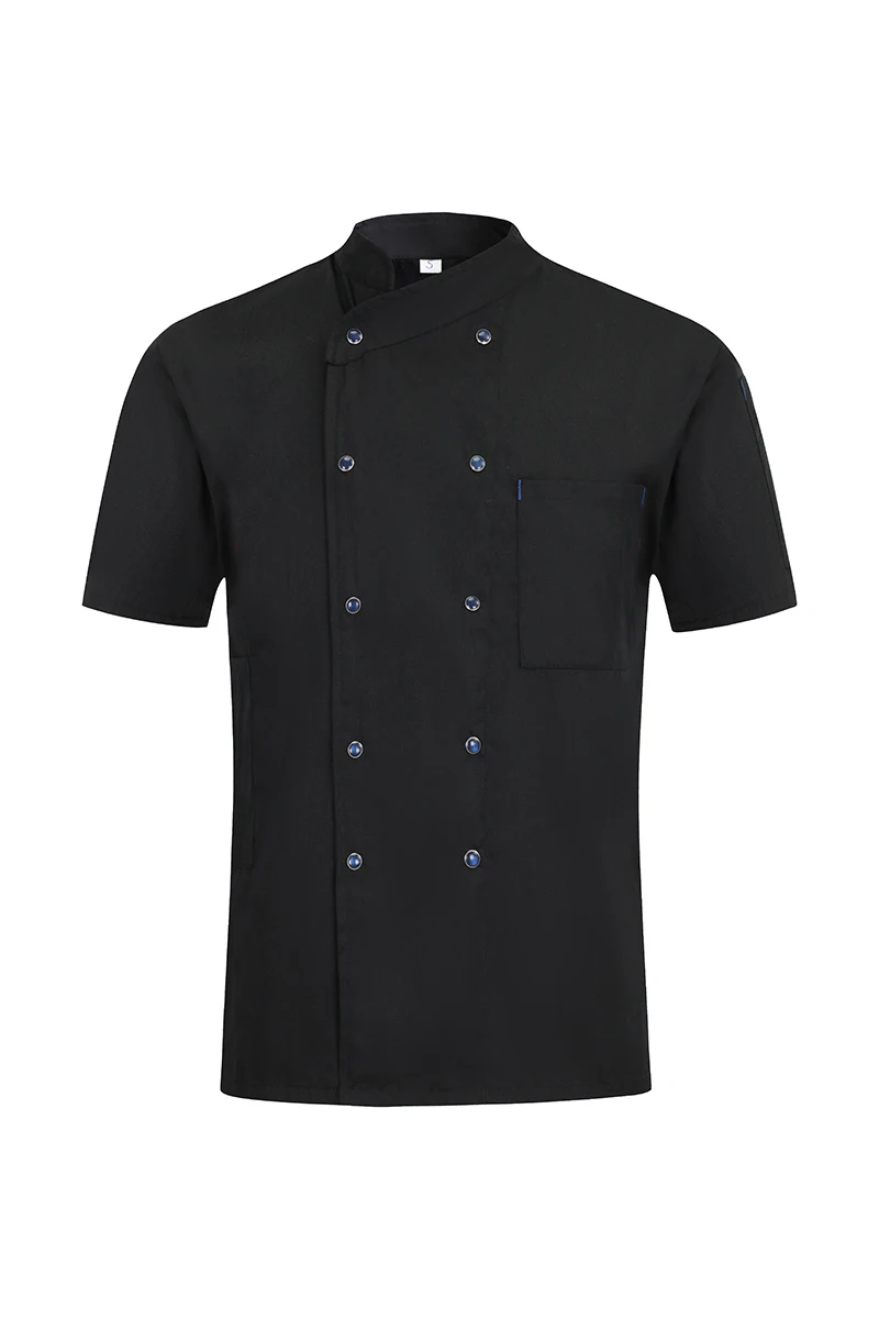 Custom Branded Professional Men Women Slim Sushi Pizza Pastry Chef Uniform Coat Jackets And Apron White Customized