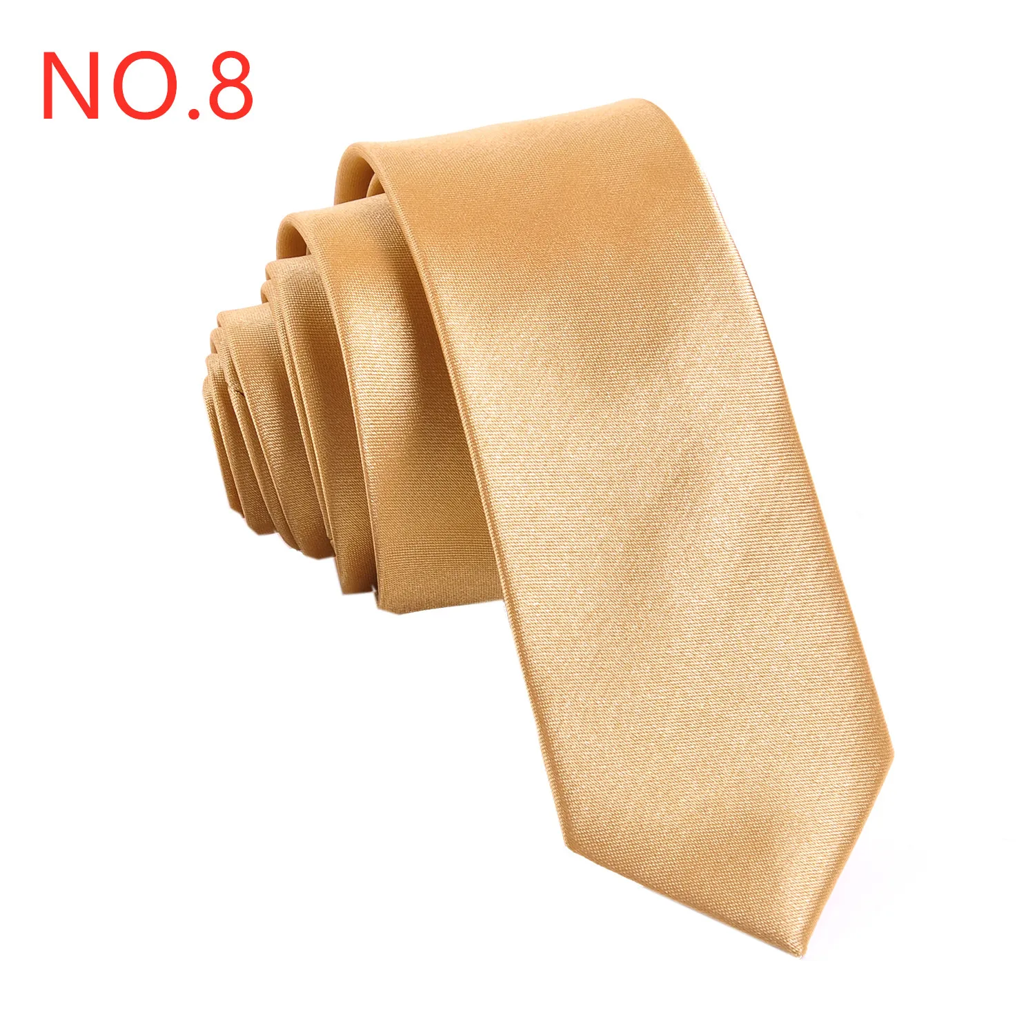 Sale price Factory 12 Color 6CM 100% Polyester Black Plain Color Men Necktie Newest Business Men Necktie in High Quality