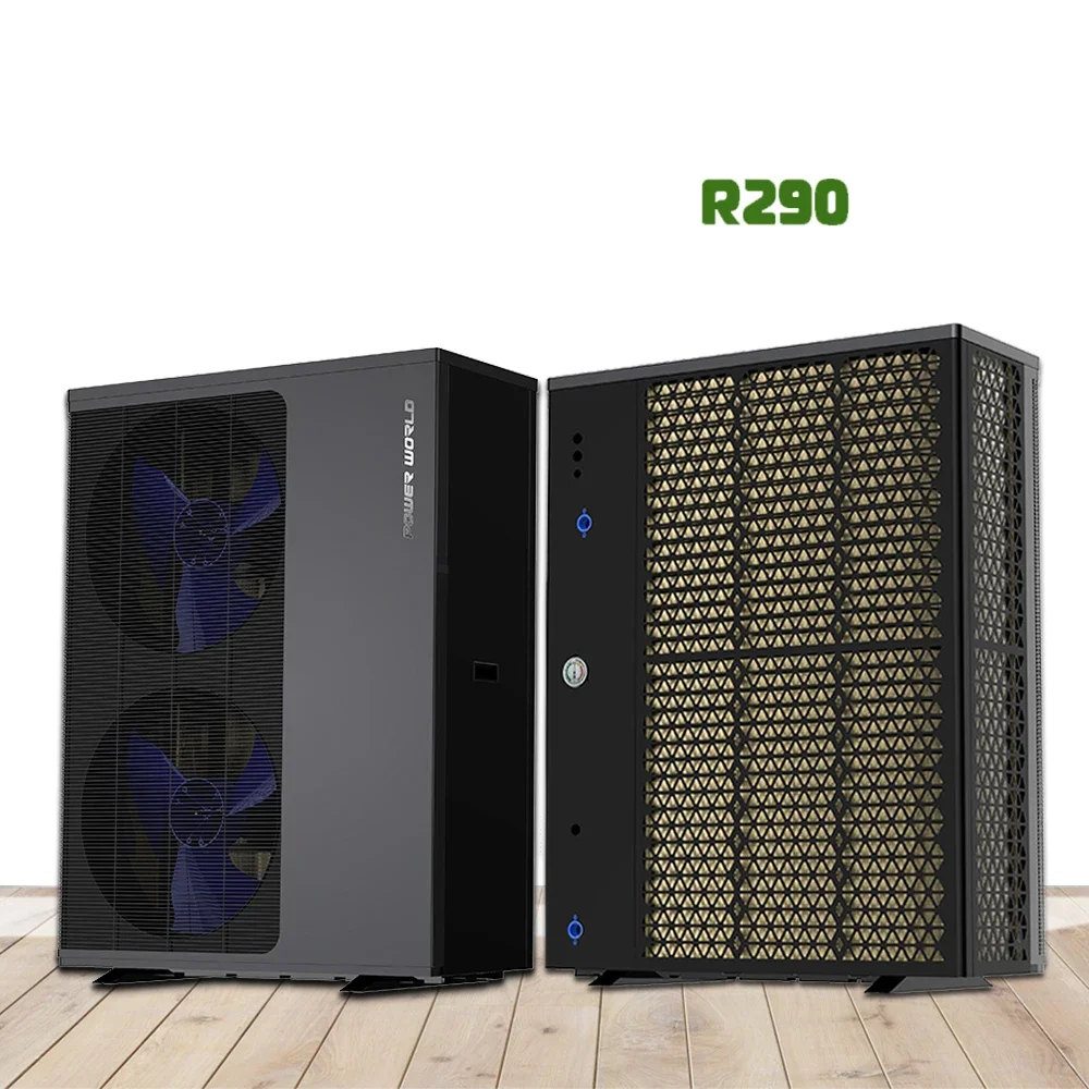 Erp A+++ all-in-one heat pump r290 air water heat pump 8 kw for House heating cooling system