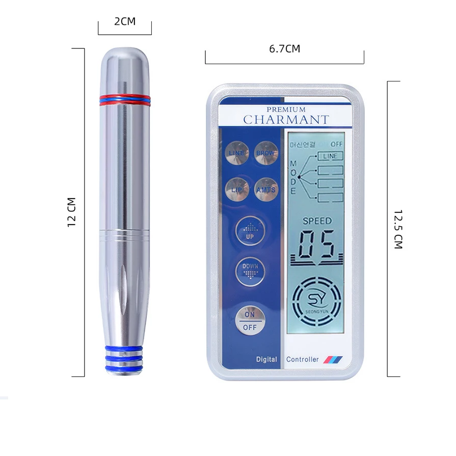 HJS semi-permanent multi-functional eyebrow tattooing machine cross-border hot summer dream generation all-in-one tattoo machine