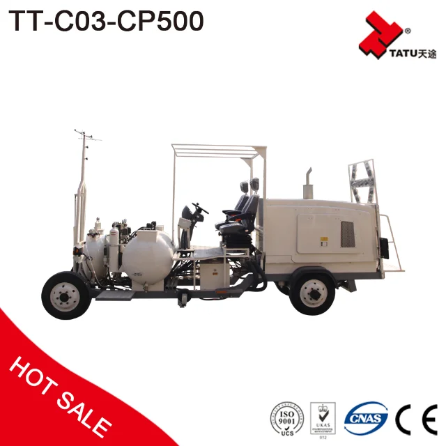 TT-C03-CP500 тип автомобиля холодной краски высокого давления безвоздушного распыления аппарат для нанесения Дорожной