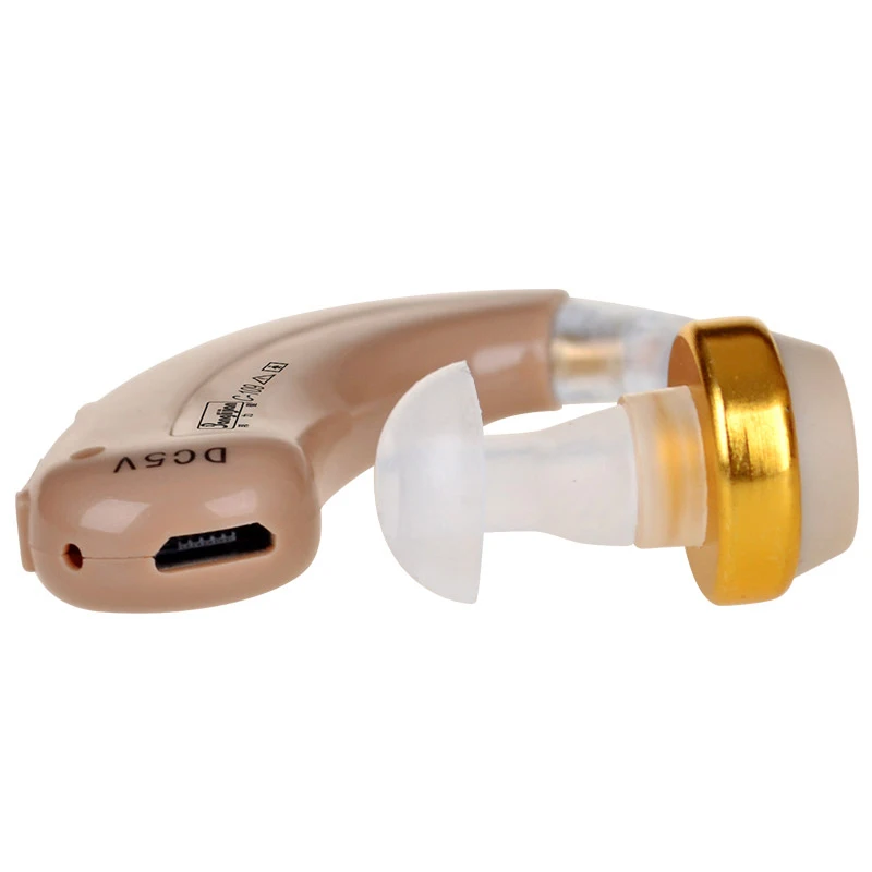 China Manufacturer BANGLIJIAN Noise Cancelling Rechargeable Digital hearing Aid BTE Hearing Amplifier