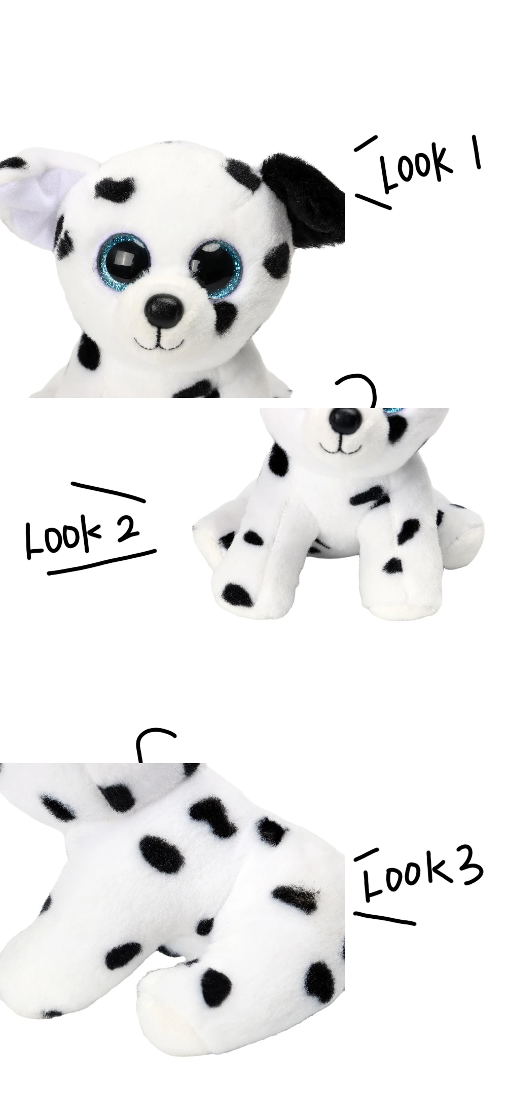 Talking recordable plush Professional Customized Cotton China Idol Dolls Design Penguin Dalmatians Spotted Dog Custom Soft Toy