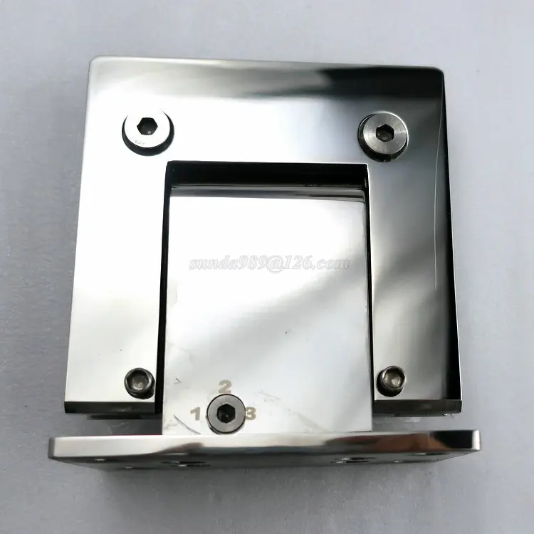 Factory Hot Sale Stainless Steel Soft Closed Wall Mounted Shower Hinge for Bathroom