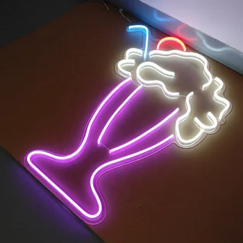 Handmade Ice Cream Neon Signs