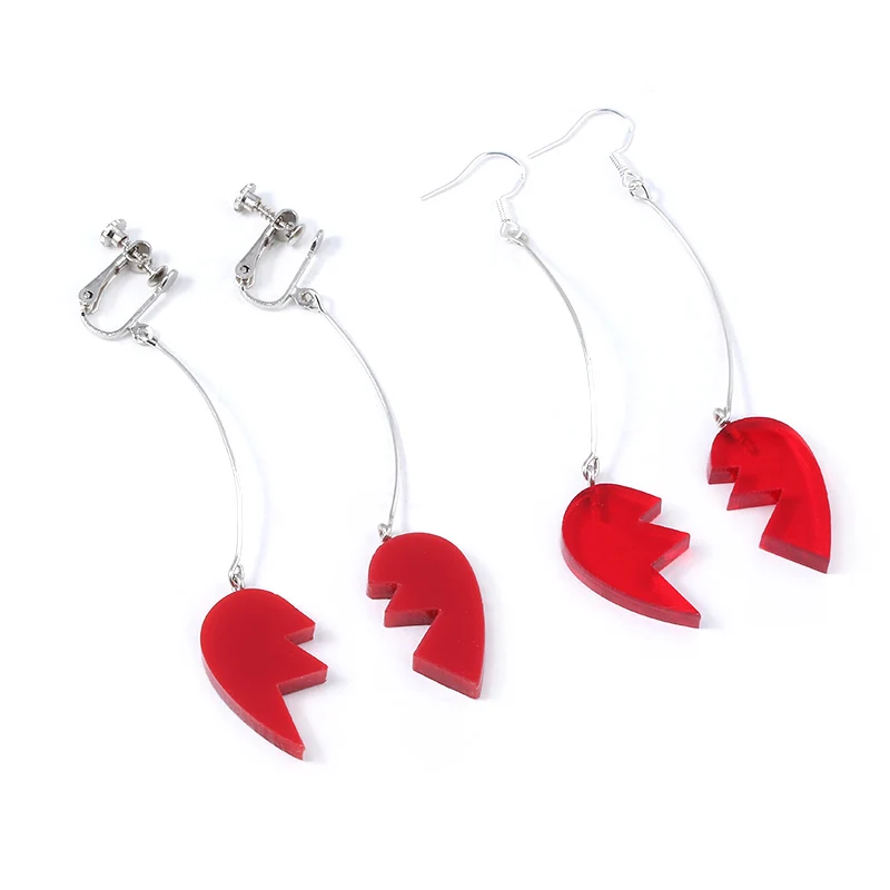 Anime Jojo Bizarre Adventure Jean Pierre Polnareff Broken Heart Earring