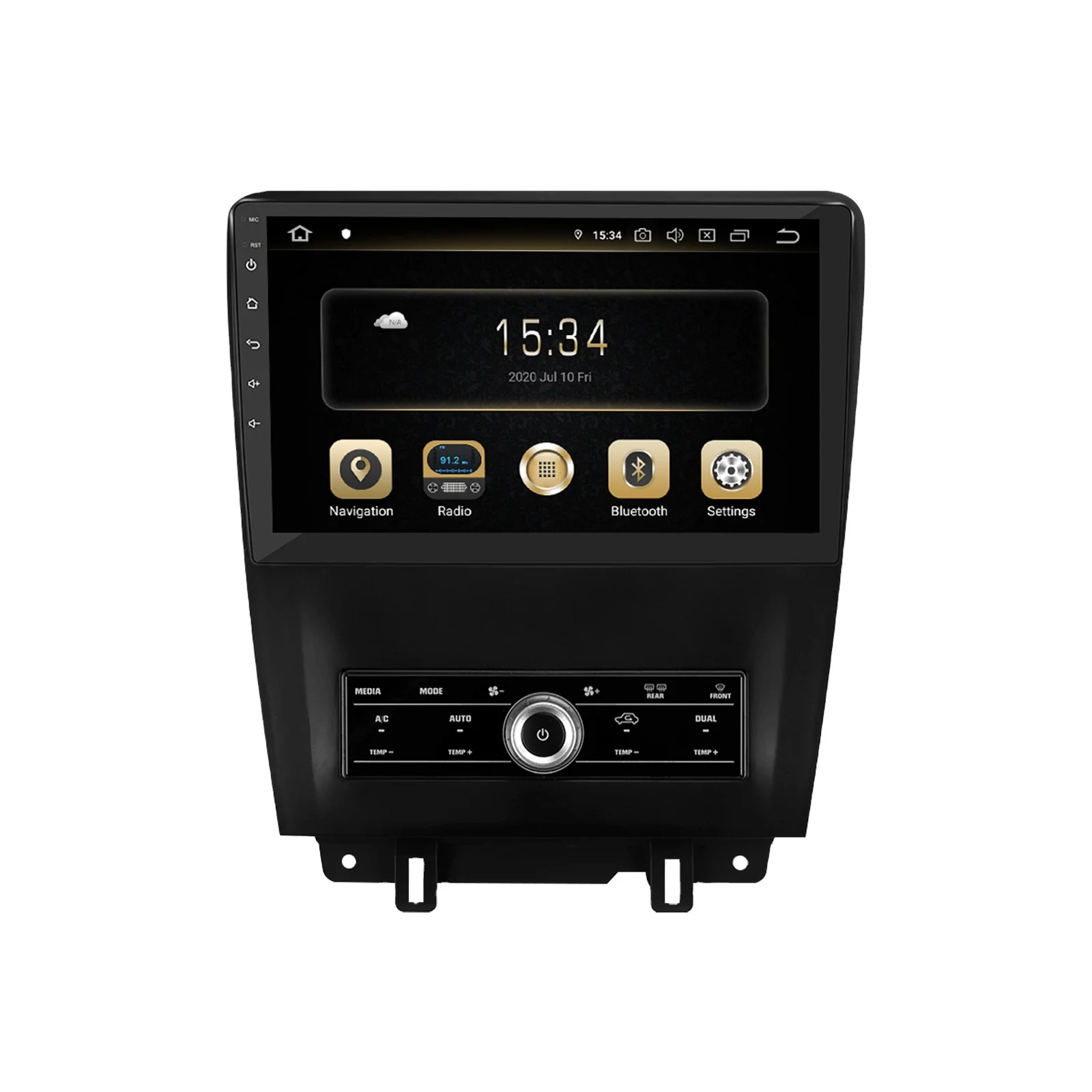 4G64G 10inch Big Touch Screen for Ford Mustang 2010-2014 of CUSP GPS Multimedia Navigation DSP Android CarPlay AI Box Android 11