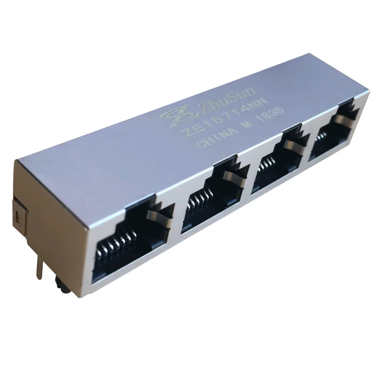 E5J88-6140B1-L без разъема Magnetics Ethernet 1x4 несколько портов RJ45 Jack