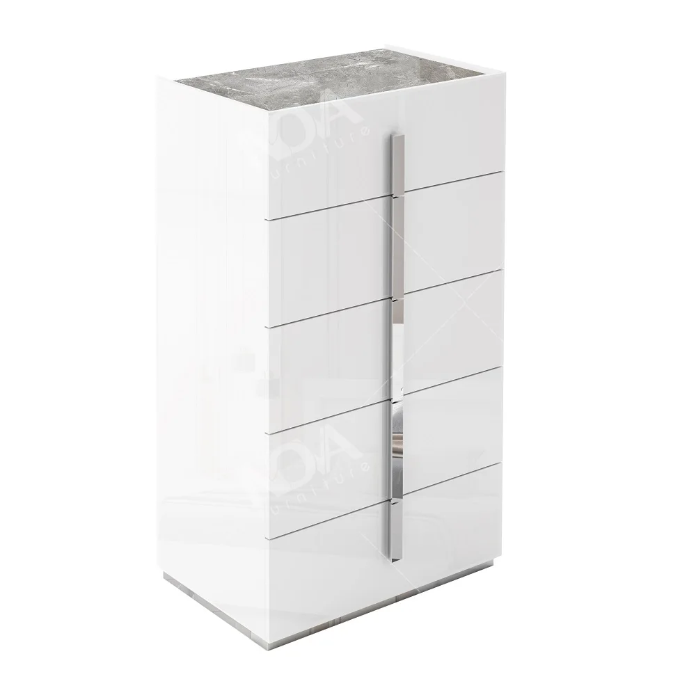 NOVA Wooden Bed Set Furniture Bedroom King Size Modern 5 Pcs Bedroom Collection