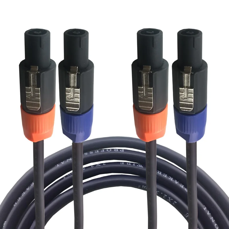NL4FC кабель громкоговорителя Om Plug 4 Pin динамика для активного м/м 1 м 2 3 5 Высокое