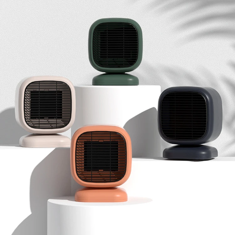 Portable Heater 800W PTC Ceramic Warm Small Electric Room Heater Air Heating Low Noise Mini Heater