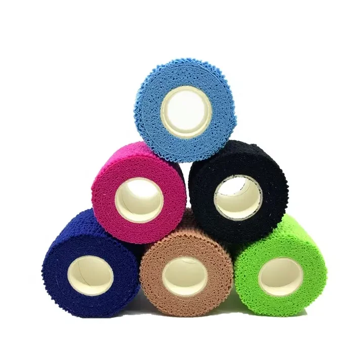 Дышащая самоклеящаяся бандажная лента, спортивная лента для спорта