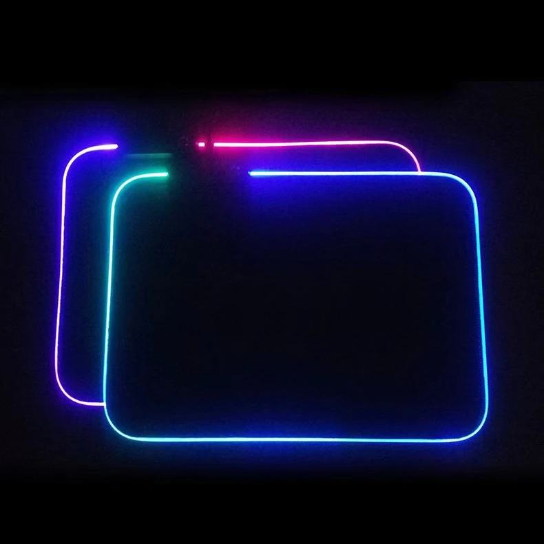 Side Emitting Fiber Optic With Good Quality Mouse Pad Side Glowing Fiber Optic Mouse pad Edge Ambient Light