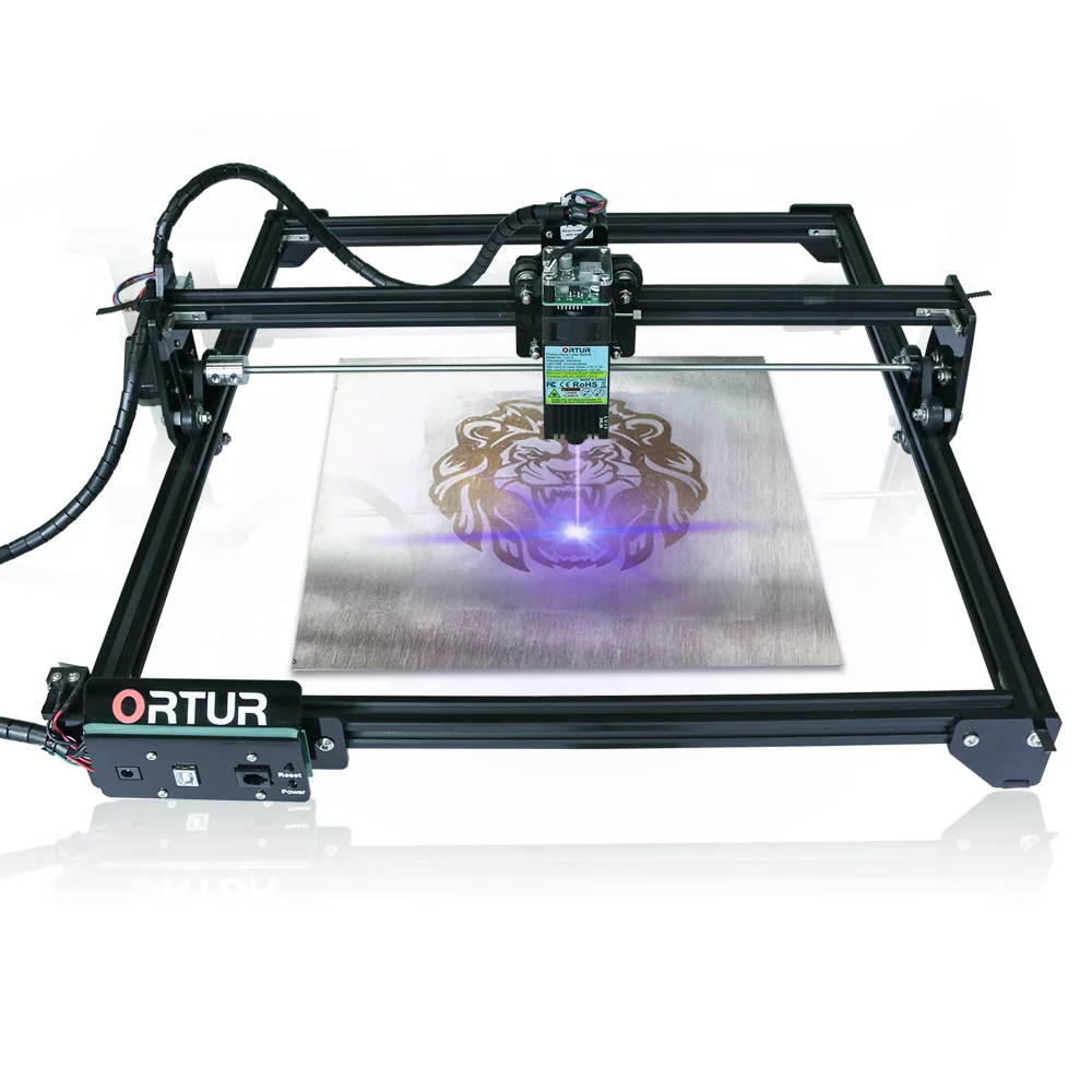 
2021 Desktop CNC Router Ortur Laser Master 2 High Security Laser Engraving and Cutting Machine Potable Engraver Easy Operation 