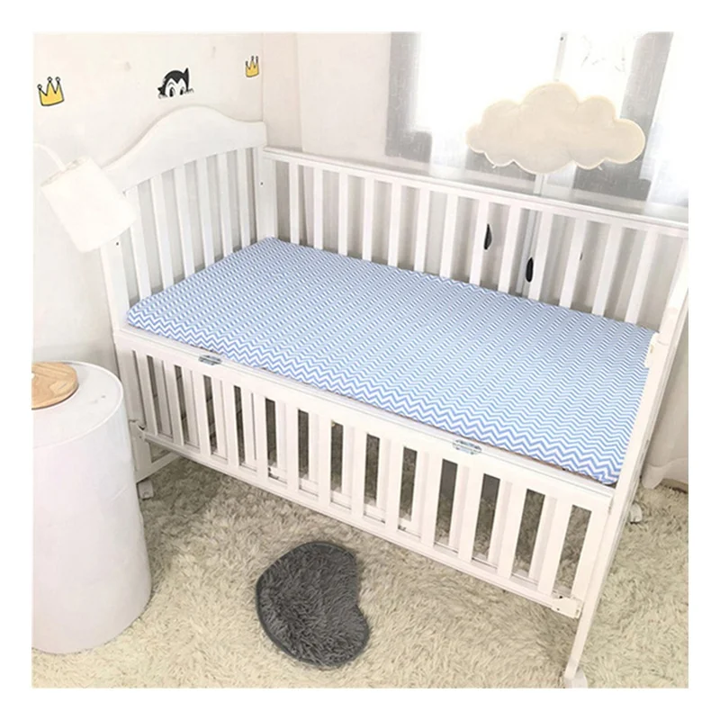 Baby Crib Bed Mattress Cover Cheap High Quality Removable Bamboo Waterproof Cover Modern 20 Waterproof Sheet Knitted KX CN;JIA