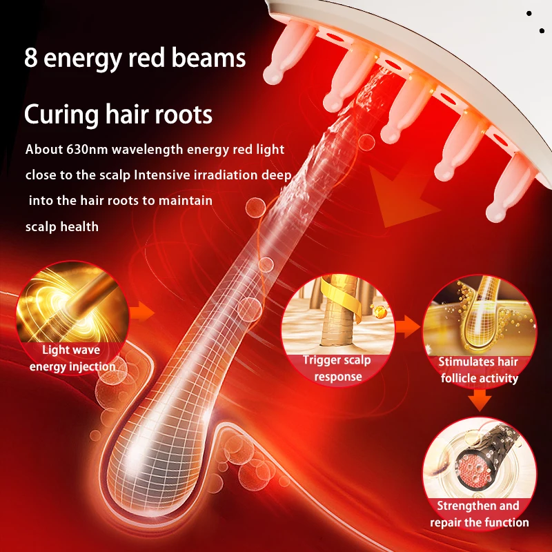 Tech Love Massage Product Hair Loss Machine Scalp Care Machine Hair Device