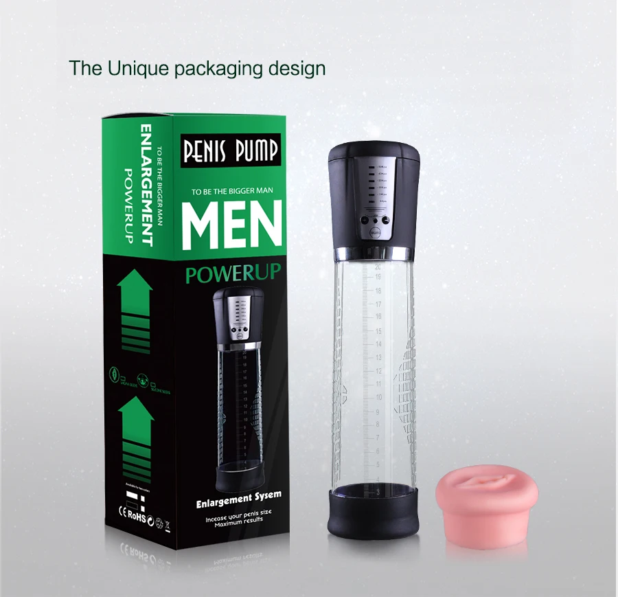 Hot Selling 5 frequency Separate design Electric  Enlarger penis pump erection For Men masturbation