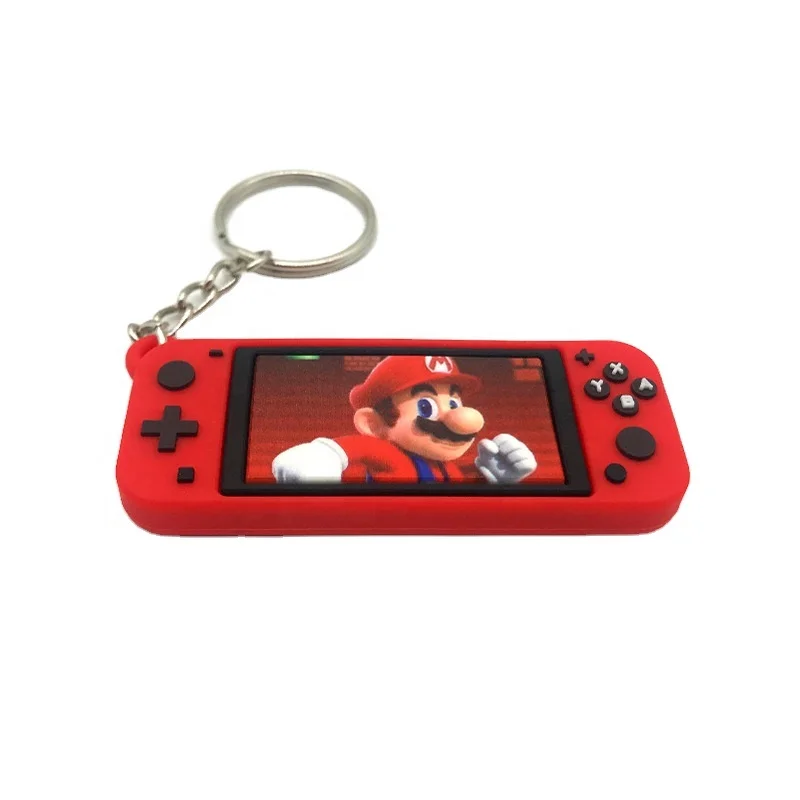 New Nintendo game console switch charm game handle key chain grasping claw machine Mario keychain