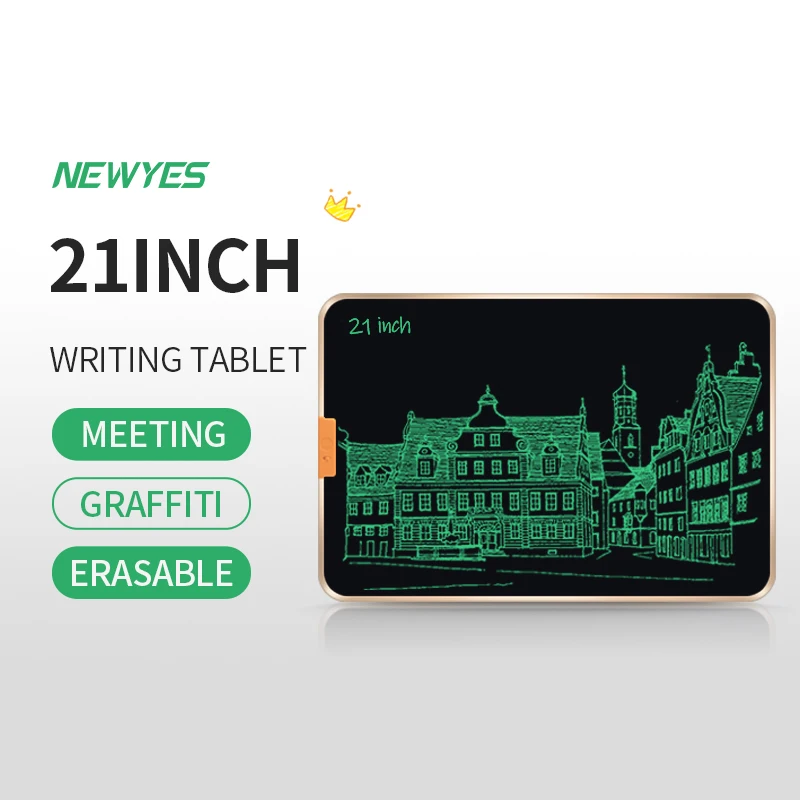 21 inch One Click Erase Drawing Handwriting Board Paperless LCD Writing Tablet