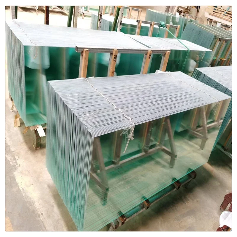 China Factory 3.2mm 4mm 5mm 6mm Clear Toughened Glass Price Per Square Meter for Furniture