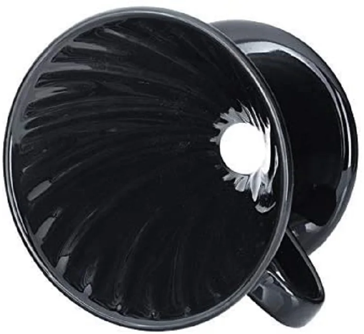 Coffee dripper ceramic cups pour over filter set coffee dripper pink