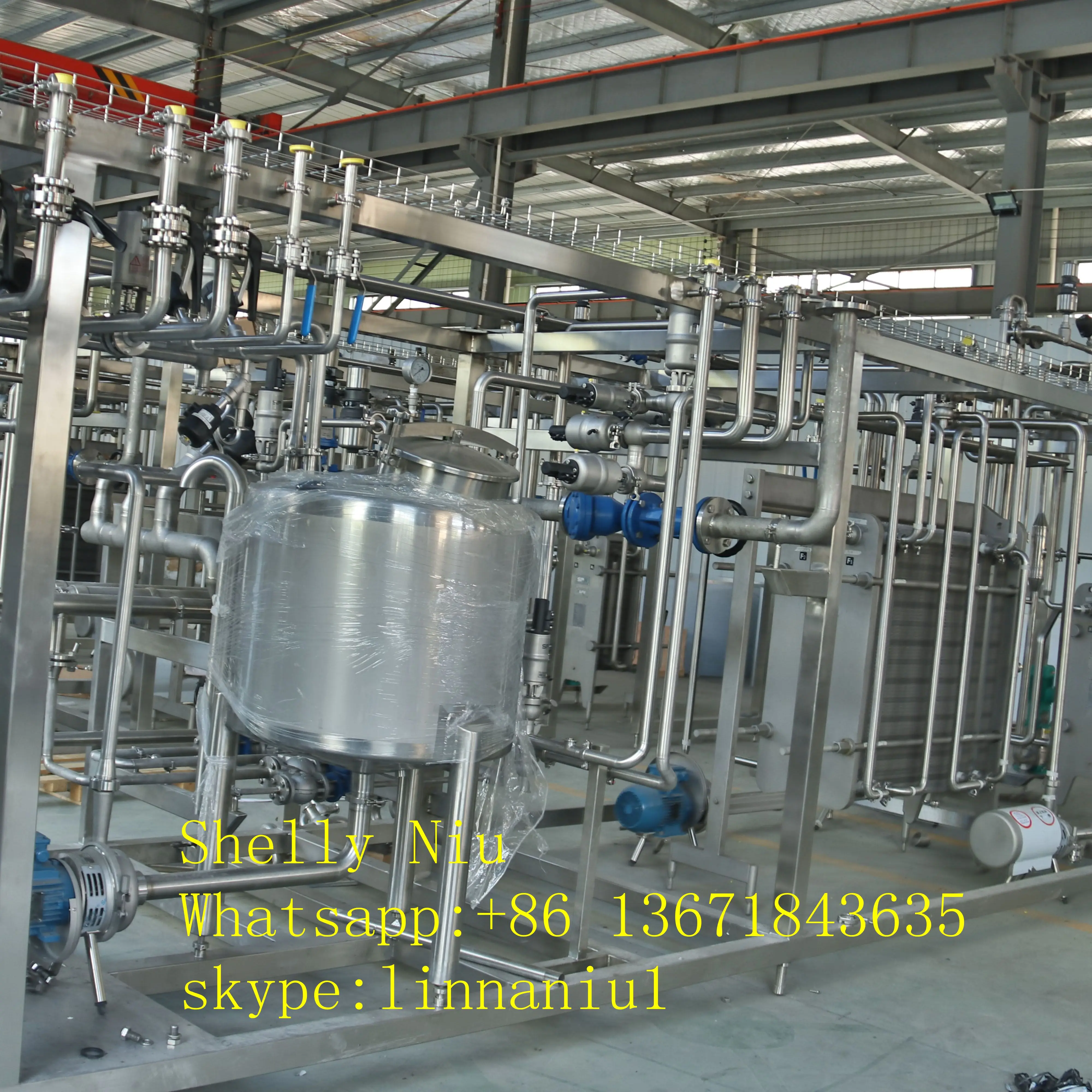 Good quality small milk HTST pasteurizer/sterilizer