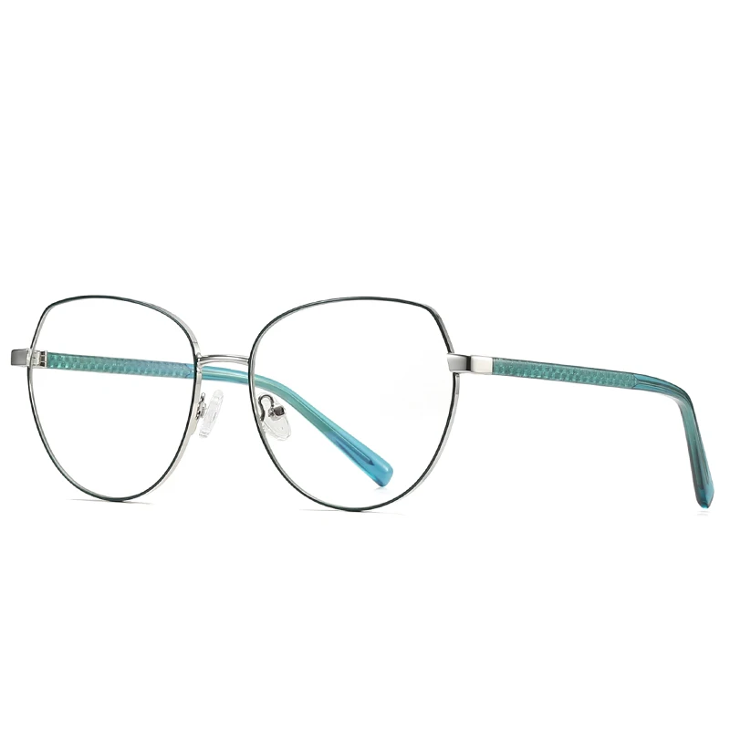 
New Design Gold Spectacles Eyeware Frames Optical Glasses Eye Wear 