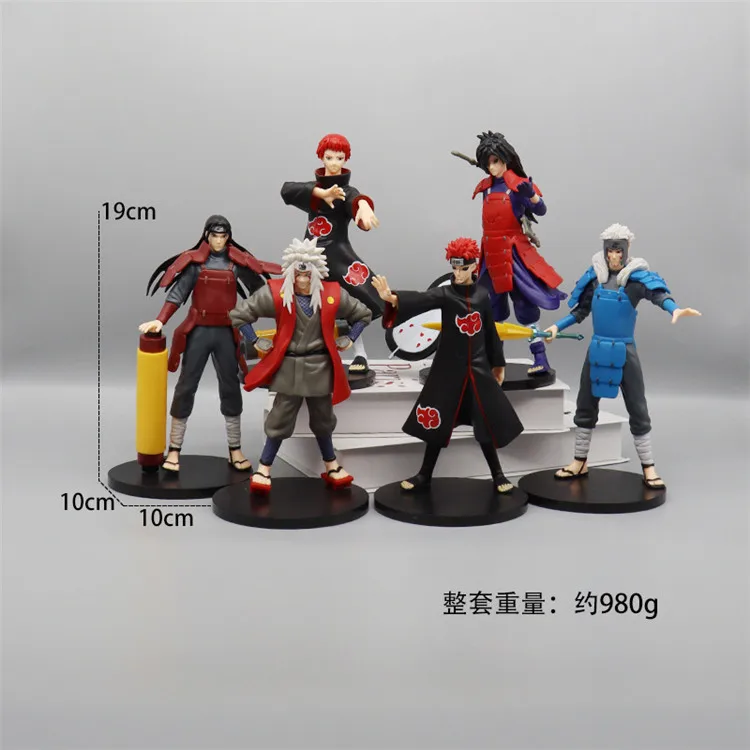 Narutos 20cm figures set  Cheap wholesale Anime Figure Narutos action figure