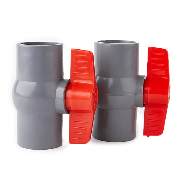 Hot Sale Factory Prices PVC Fitting High Standard PVC Ball Valve
