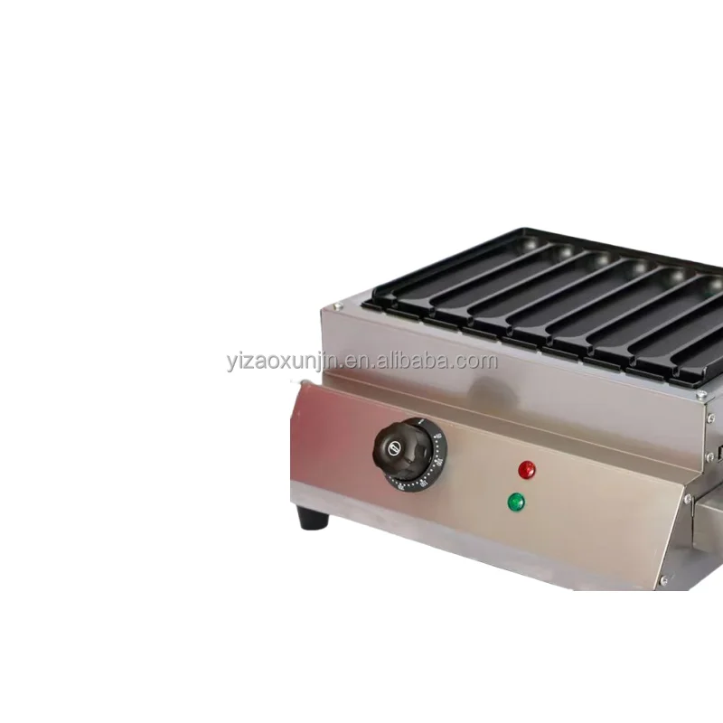 Commercial electric crispy sausages and barbecue machine/snack hot dog barbecue machine oven