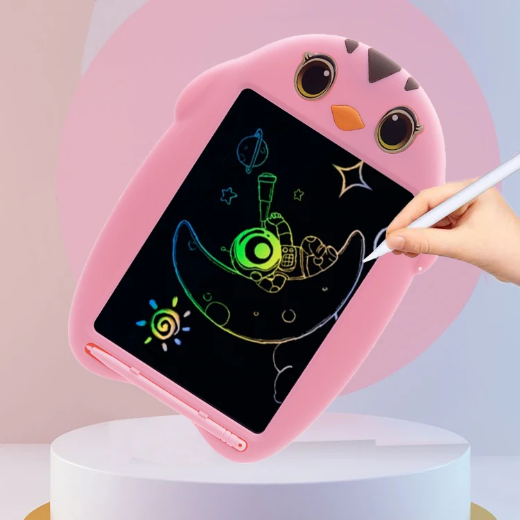 8.5 inch  cartoon colorful lcd writing tablet for kids digital drawing tablet paperless notepad memo pad