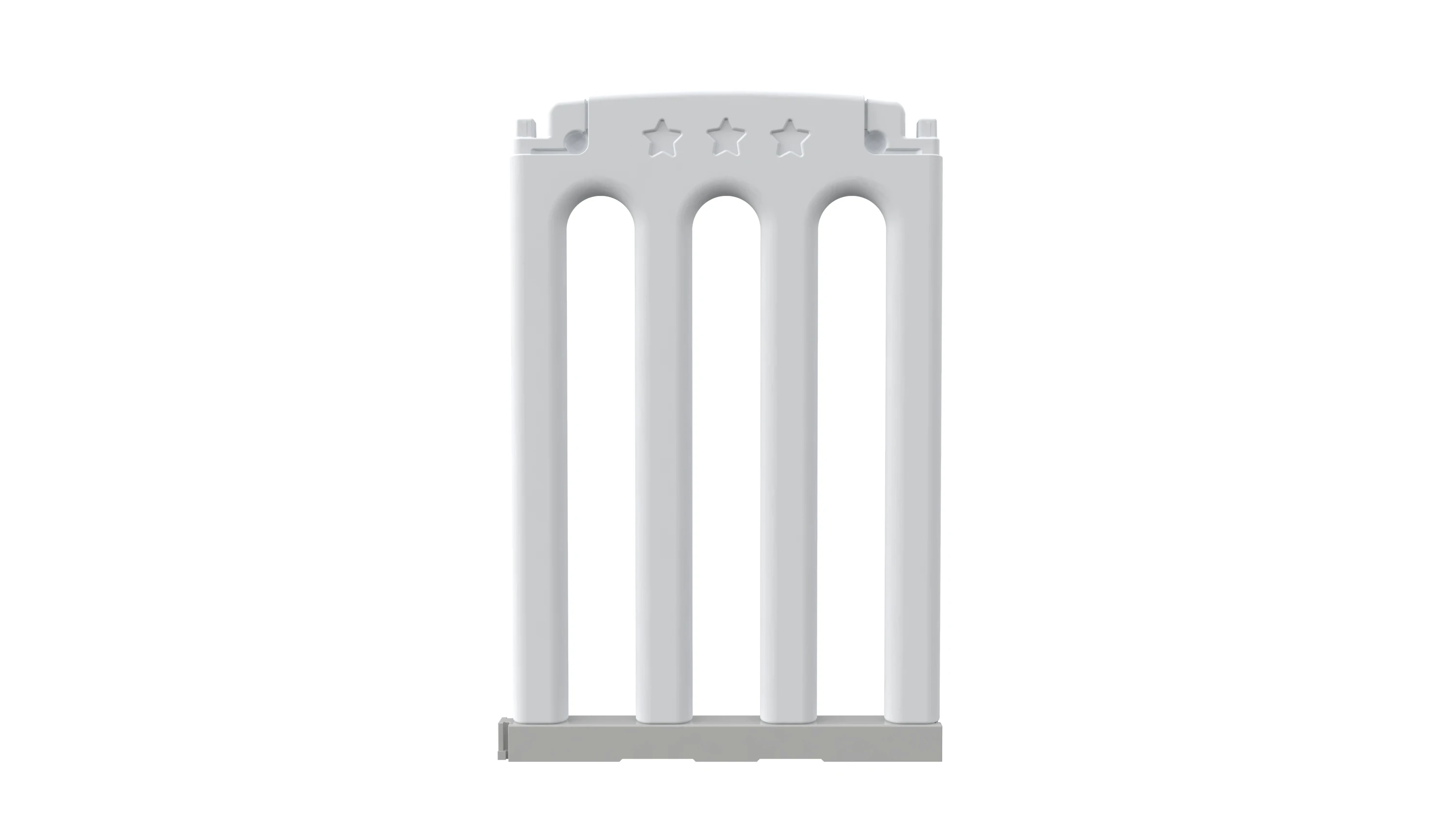 ABST Grey White Star 16 Panel Baby Playpen Safety Sturdy Kids Play Center Yard Portable Baby Fence with Gate for Baby