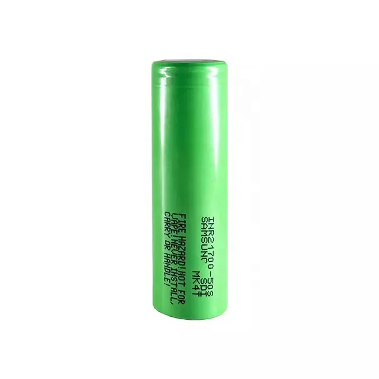 50s 21700 battery 5000mah 15A high capacity 3.7V Li-ion rechargeable batteries for battery pack