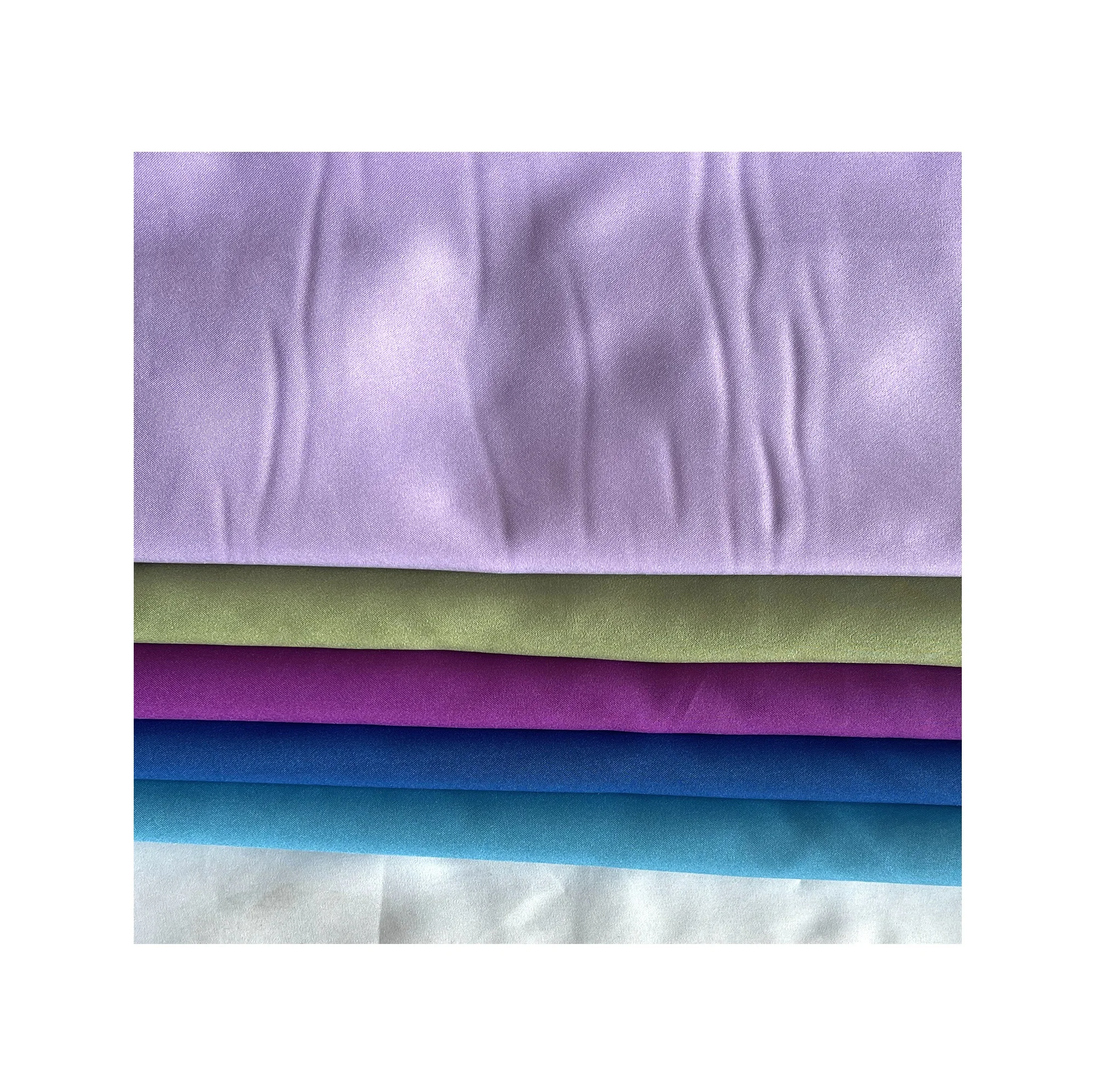 China flat surface charge 100% polyester plain stretch taffeta fabric for lining