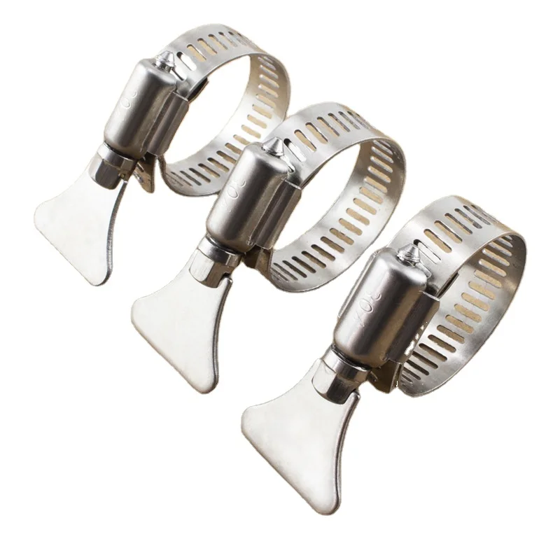 China Supplier Flexible Hose Clamp Quick Release Spring Type Handle Hose Clamp