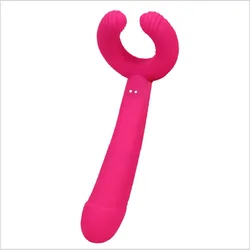 G-Spot Rabbit Waterproof Rechargeable 3 Motors Dildo Vibrator Adult Sex Toys - JIANYU Silicone Clitoris Vagina Penis Stimulator