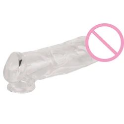 Popular Adult Sex Toys Tpe Male Penis Extender Device Condoms For Men