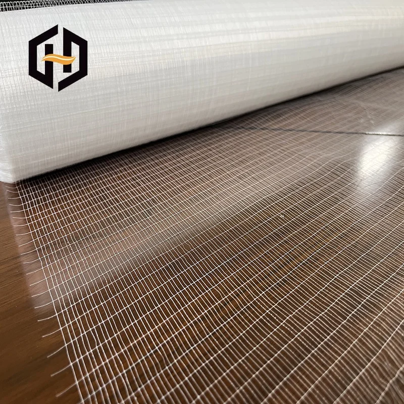 Polyester scrim reinforcement knitted scrims laminated fabric for composite