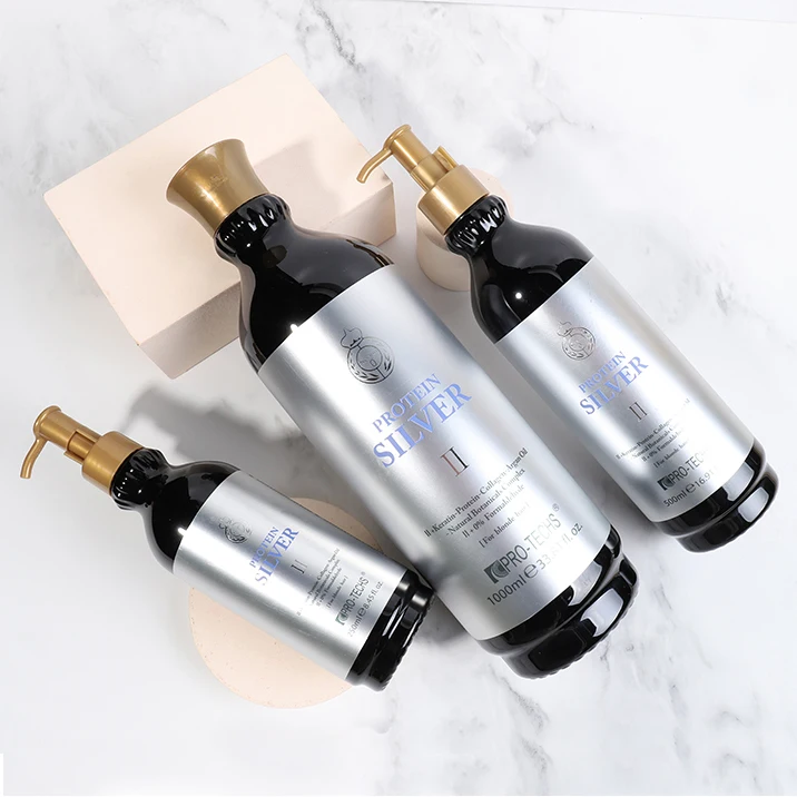 Custom Label 0% Formaldehyde Straightening Keratin Treatment  Smoothing Protein Sliver For Blonde Hair