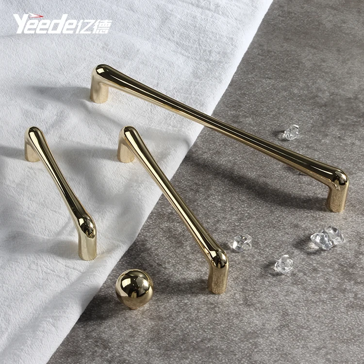 Производитель 2020 Популярная ручка для шкафа двери Золотая сферическая