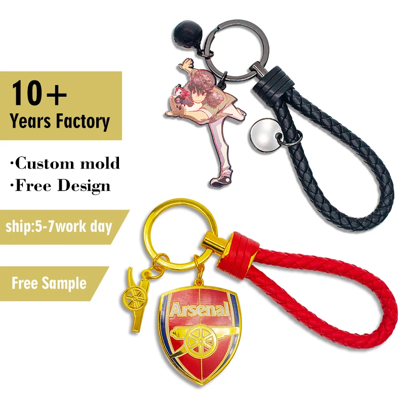 Vistarts 10+ Years Factory OEM/ODM Custom 2D 3D Metal Keychain Enamel Zinc Alloy Promotion Love Graduation Key Chains