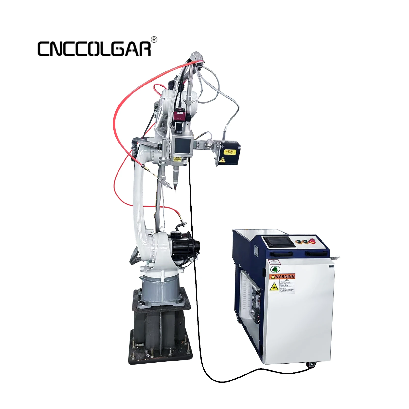 CNCColgar Factory automatic robotic arm pipe welding 1500w with wire feeder