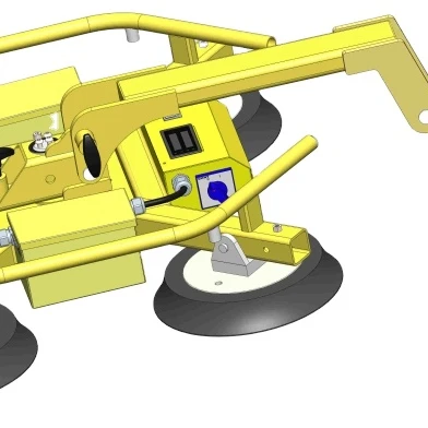 Max 2000 KG vacuum hoist truss panel sheet glass lifting systems