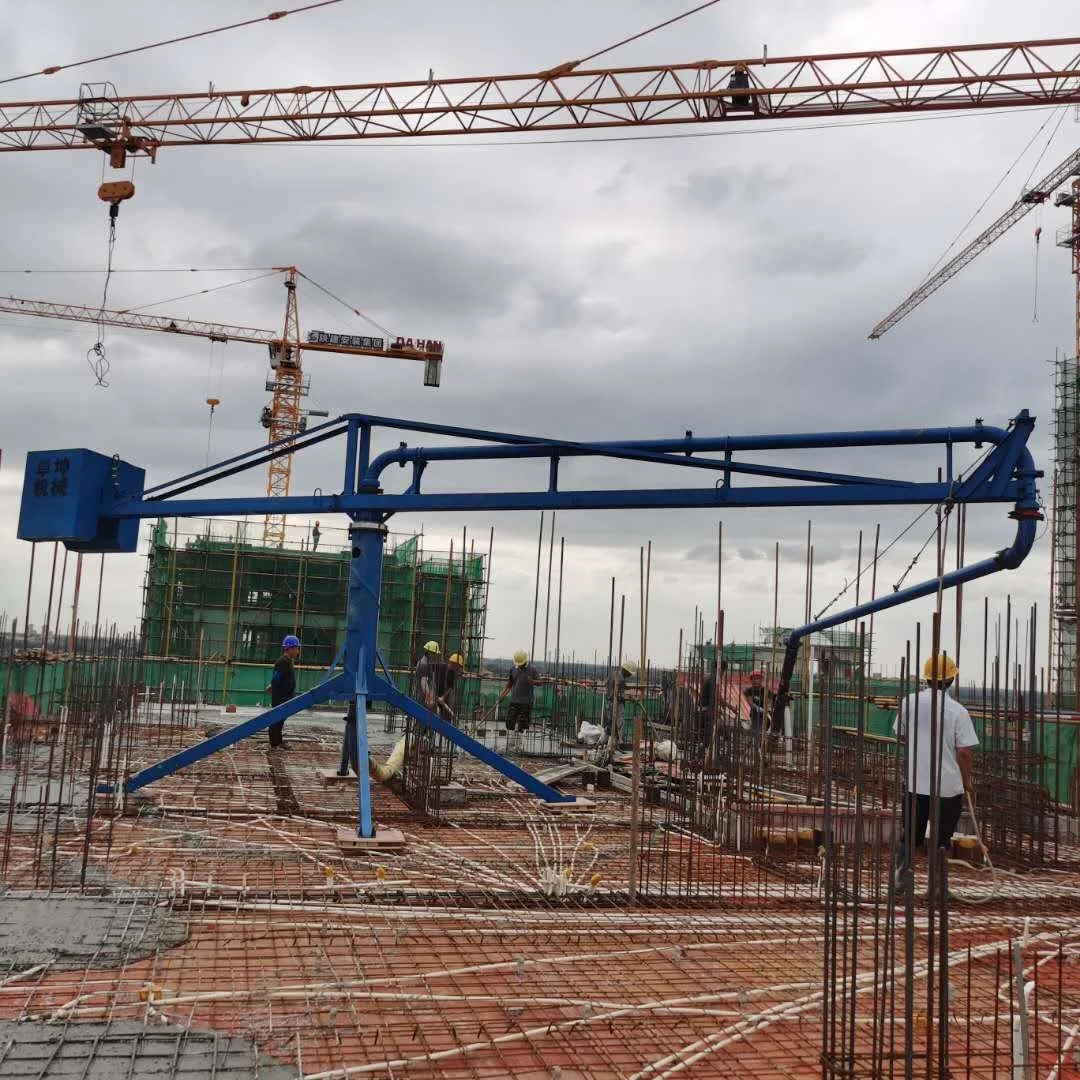 Детали строительной техники, портативный мобильный небольшой бетононасос для продажи