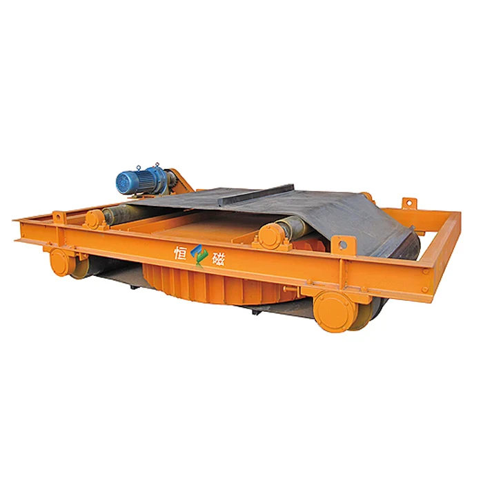 
best overband magnet cross belt magnetic separator 