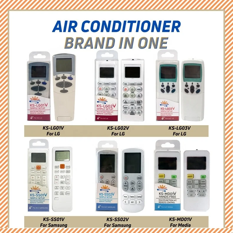 SYSTO KS-MI01V UNIVERSAL AIR CONDITIONER REMOTE CONTROL FOR MITSUBISHI