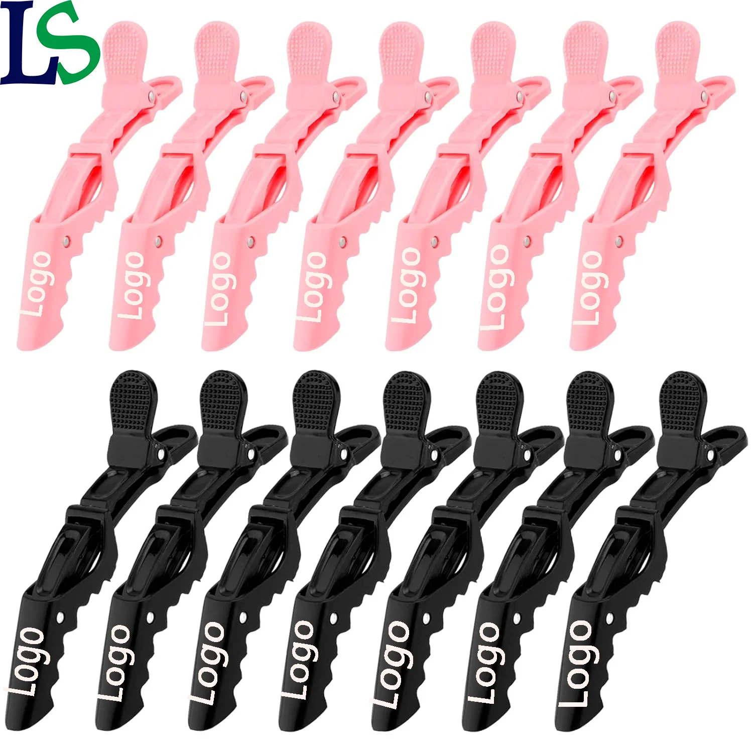 Plastic Hairdressing Section Alligator Hairpin Barbers For Salon Styling Hair Accessories Crocodile Hair Claw Clips