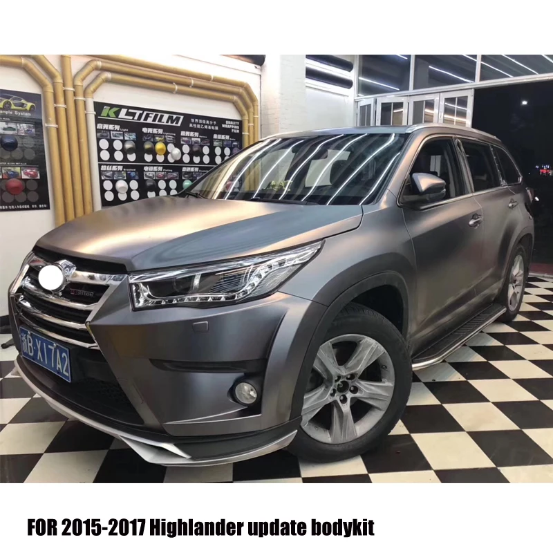 
Hot Sales Front & Rear Car Bumper Body Kit for 2015-2017 Highlander LX design 