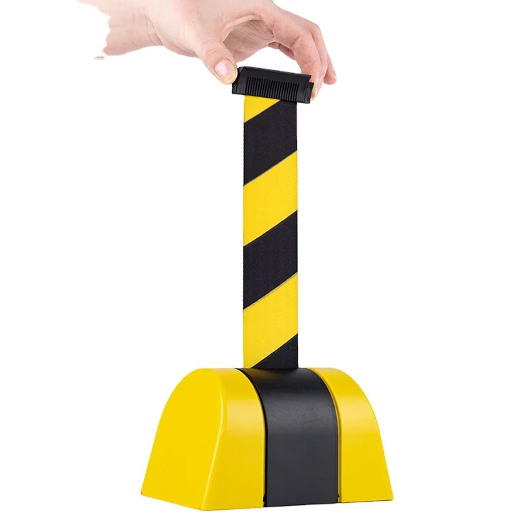 Магнитный барьер 5 метров, выдвижной ремень, настенный барьер с корпусом из АБС-пластика