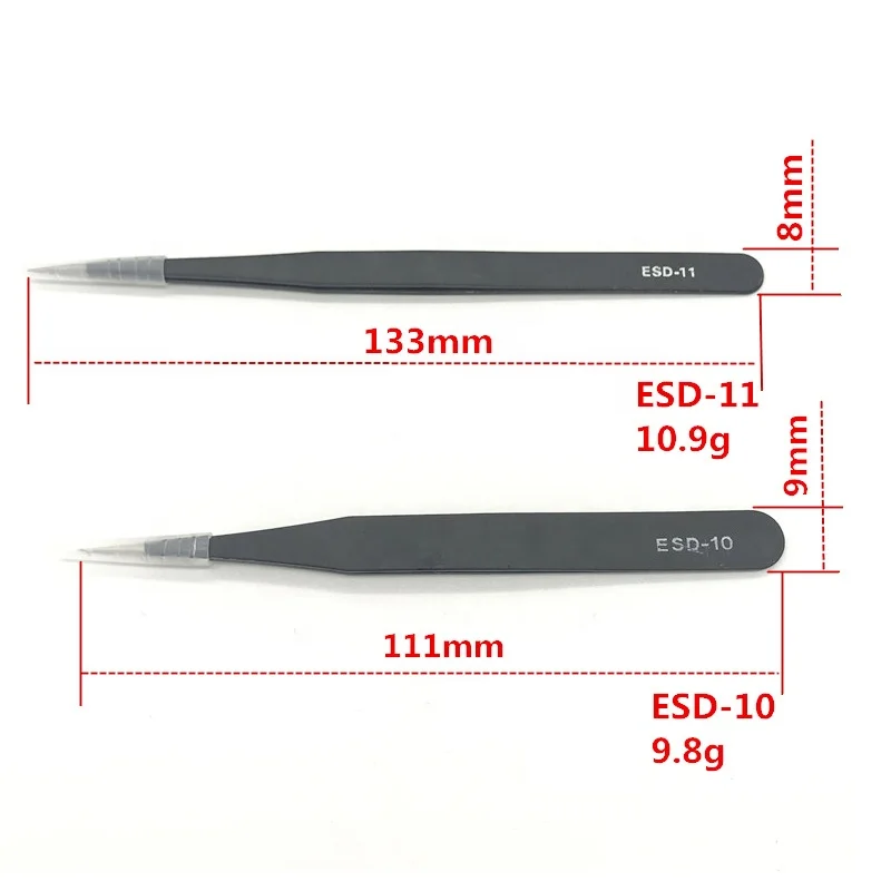 1 шт. черный Горячая продажа дешевый мобильный инструмент для ремонта Precision ESD антистатические